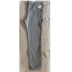 URBAN OUTFITTERS Skinny Fit Chino Pants- Gray; Men's 32x32